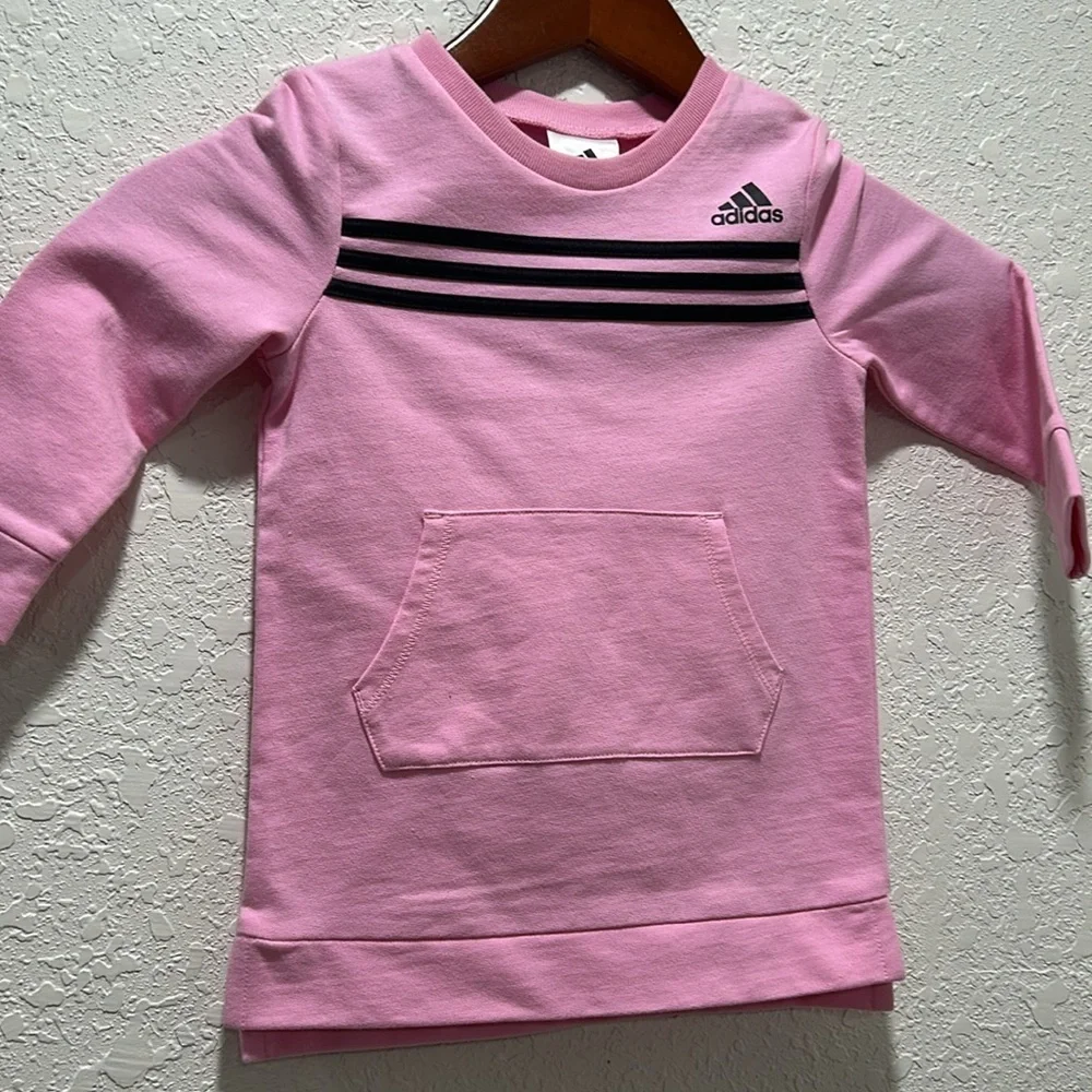 💐ADIDAS long sleeve girls dress size 18 M GUC